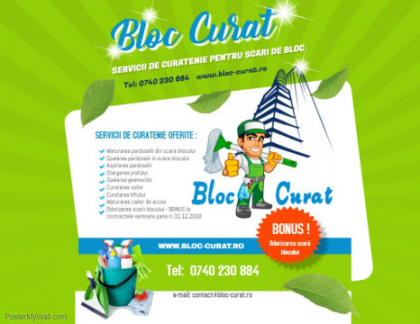 Firma de curatenie in scari de bloc - Cluj Napoca www.bloc-curat.ro